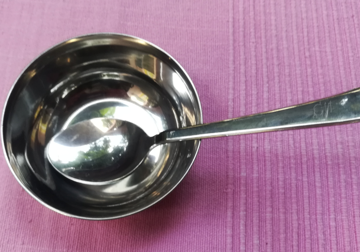 cup and spoon